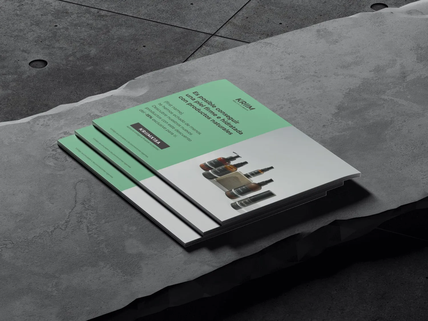 Ejemplo de flyer envíado por correo físico con Posthero