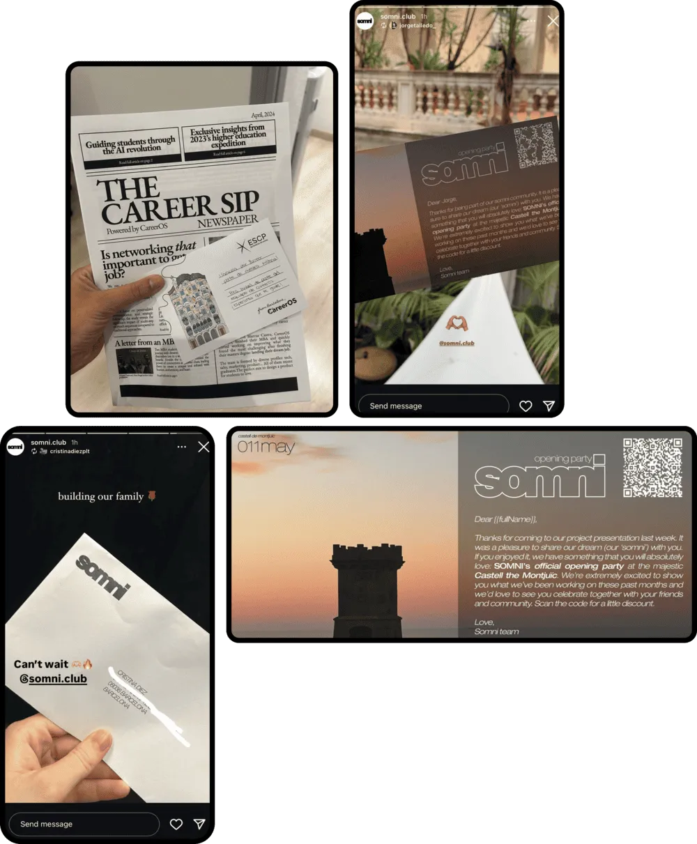 Lanzamientos con mailing postal de Posthero